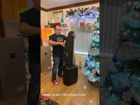 Unboxing the Bose L1 Pro 8 Line Array Speaker System