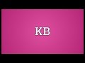 KB Meaning
