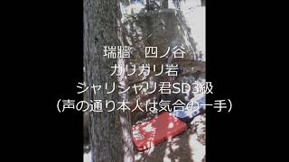 【大田山の会】瑞牆　四ノ谷　村祭り5級、シャリシャリ君3級、ガリガリトラバース2級とおまけ