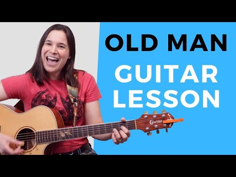 Old Man Beginner Guitar Lesson