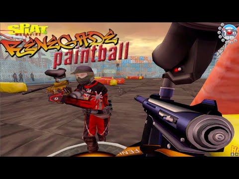 Splat Renegade Paintball Multiplayer Gameplay (Arcade) on Industrial
