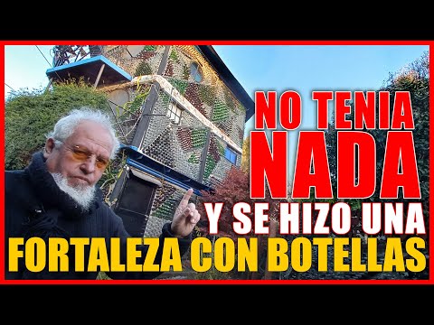HE BUILT HIS HOUSE WITH 2 MILLION GLASS BOTTLES / HAVE A TRADE AND BE CREATIVE