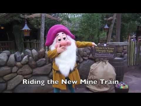 SEVEN DWARFS MINE TRAIN POV AT NEW FANTASYLAND