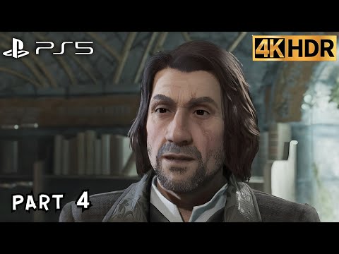 Hogwarts Legacy (PS5) Gameplay Walkthrough Part 4 - 4k 60fps HDR - No Commentary