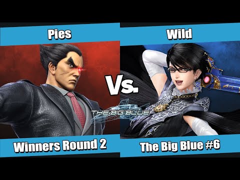 The Big Blue #6 Winners Round 2 - Pies (Kazuya) vs Wild (Bayonetta)