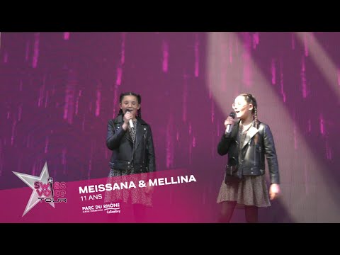 Meissana & Mellina 11 ans - Swiss Voice Tour 2022, Parc du Rhône Collombey