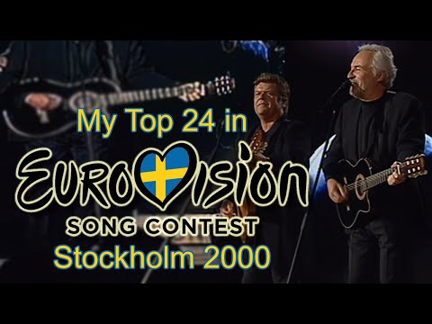 Eurovision 2000 - My Top 24 [with comments]