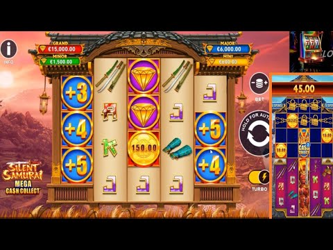 Mission BONUS ➧➧➧ SILENT SAMURAI MEGA CASH COLLECT Slot Machine