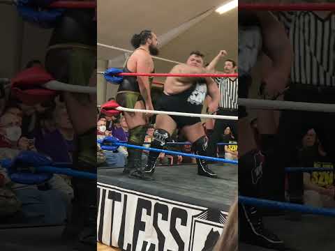 Acey Romero with the big chop limitless wrestling