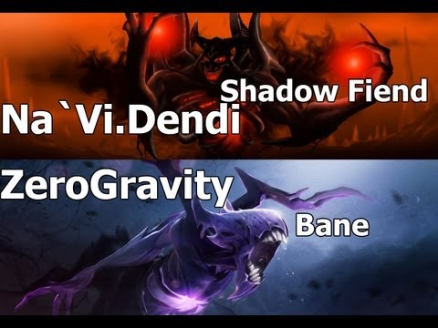 Na`Vi Dendi Shadow Fiend and ZeroGravity Bane.