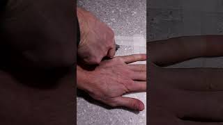 How to repair torn linoleum! #shorts