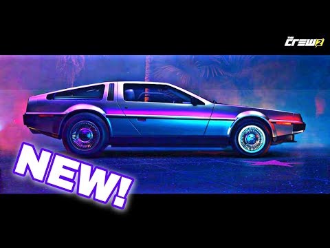 The Crew 2 - New Delorean! (80's Back to the Future Car)