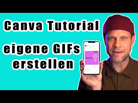 👾 Wie kann ich eigene GIFs erstellen? – Canva Tutorial | #FragdenDan #einfachdan