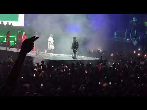 Davido and Focalistic Performs Champion Sound at the O2 Arena London 2022