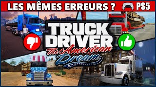 🚚 TRUCK DRIVER THE AMERICAN DREAM PS5 🚚 TEST - REVIEW 🚚 LES MÊMES PROBLEMES ... OU PAS ?