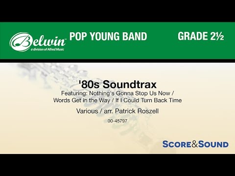 '80s Soundtrax, arr. Patrick Roszell – Score & Sound
