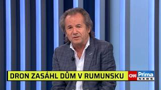 Šándor: Ruský dron v Rumunsku zásadní reakci nevyvolá. Měli bychom více dělat, než povídat