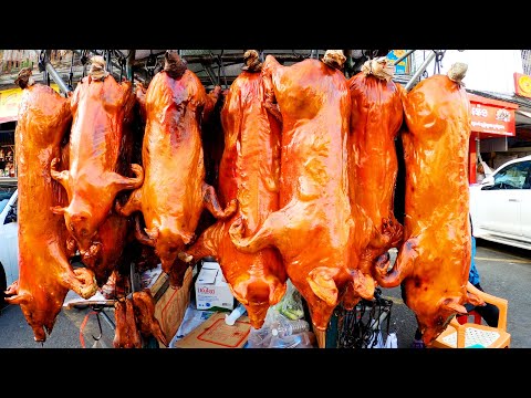 Best Street Food in Phnom Penh City | Cambodian Wet Market, Food Market Walking Tour