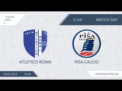 AFL19. Italy. Serie C. Day 9. Atletico Roma - Pisa Calcio