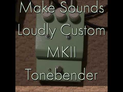 Makes Sounds Loudly Custom MKII Tonebender - Seafoam Green image 8