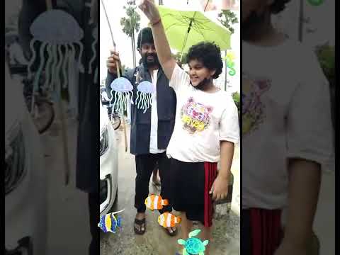 Prince Nidesh Fishing Jalla @ Ramagundam Anthargam village with Mom & Dad | with village friends.