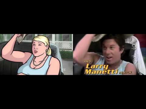 Archer P.I. Magnum P.I. Trailer Sync