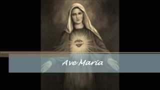 Ave Maria - Celine Dion (w/ lyrics)