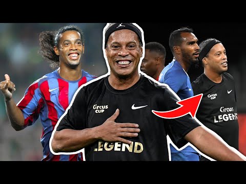 BRAZILIAN FLAIR ON BELGIAN SOIL 🤙🇧🇷 Ronaldinho highlights Circus Cup