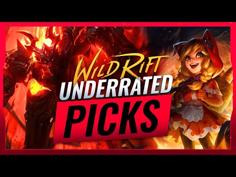 5 MOST Underrated Picks in Wild Rift - Patch 2.4A (LoL Mobile)