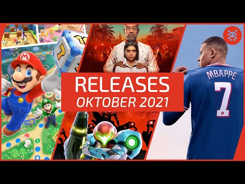 Neue SPIELE im OKTOBER 2021 für PS4, PS5, Xbox One, Xbox Series X, Nintendo Switch & PC