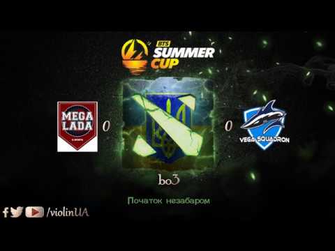 Vega Squadron vs MEGA-LADA E-sports game 1 BTS Summer Cup [українською] by violinUA