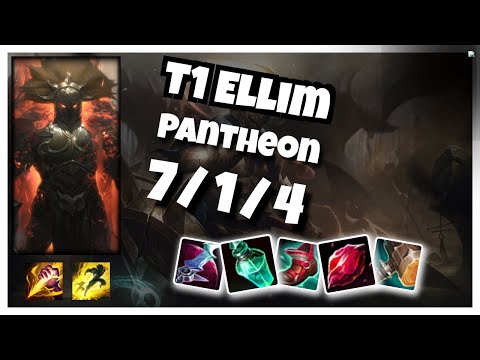 Ellim Pantheon s11 Jungle Challenger Replay (7/1/4) - KOREAN