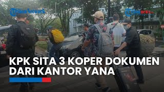 KPK Sita 3 Koper Dokumen Hasil Penggeledahan Kantor Wali Kota Bandung terkait Dugaan Kasus Korupsi