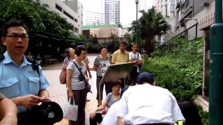 旺角登打士街銀龍茶餐廳窗戶高處墜下壓傷途人