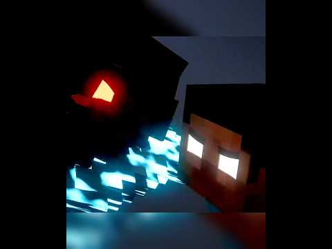 No One Expected This Ending… | Herobrine vs Unknown NTT 😱 Minecraft Dark Power Battle #Shorts #viral