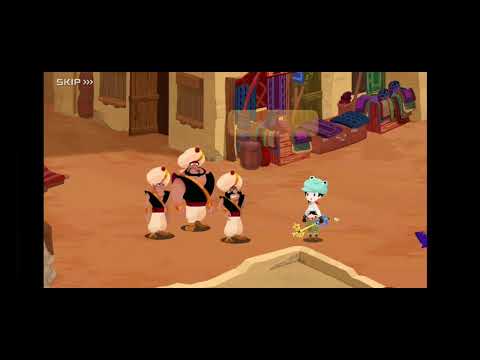 Kingdom Hearts Union X Cutscene #169: Aladdin's Been Caught!