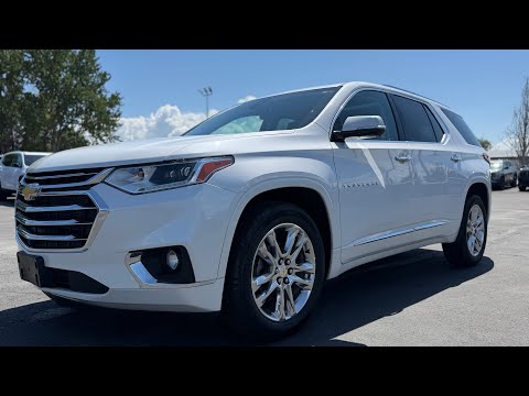 2020 Chevrolet Traverse AWD 4dr High Country in Iridescent Pearl Tricoat for sale at North Star Chevrolet Buick GMC in Cranbrook, BC
