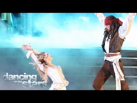 Riker Lynch and Allison Holker Disney Paso Doble (Week 5) | Dancing With The Stars