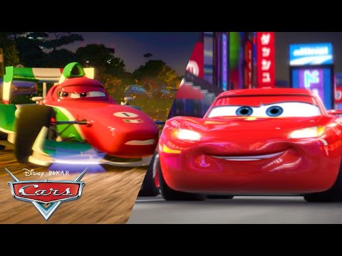 Lightning McQueen Races Francesco in Italy! | Pixar Cars | @disneyjr