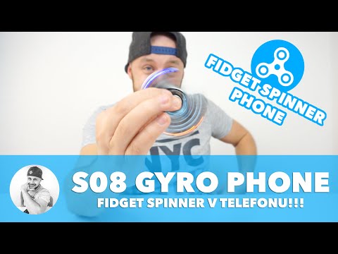 📱 Fidget Spinner Telefon? Tak to je šílený! (Servo S08 Gyro Phone Fidget Spinner) Video