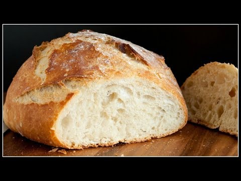 No Knead Crusty Bread~Dutch Oven Style!