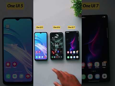 Samsung One UI 7 Vs One UI 6 Vs One UI 5 Charging Animation & Quick Panel