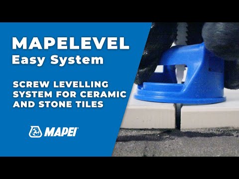 Mapei | MapeLevel Easy System | Screw levelling system for ceramic and stone tiles