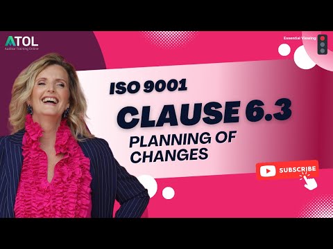 Find out all about ISO 9001 2015 Clause 6 3 Planning of Changes