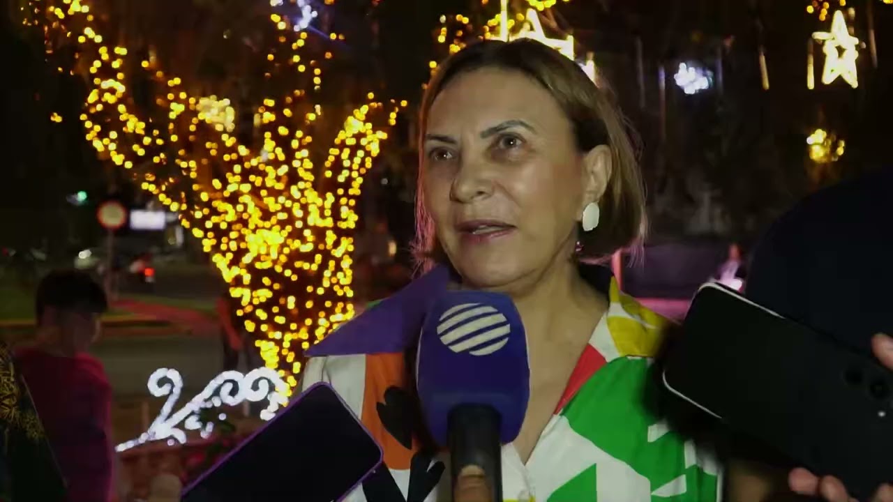 Natal de Cores e Luzes é lançado oficialmente em Lucas do Rio Verde | TV Conquista