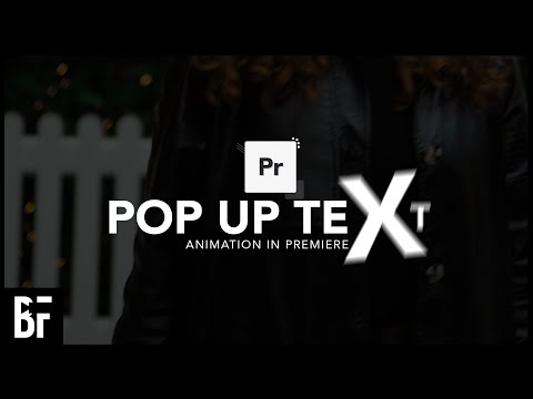 Text Fade Transition Premiere Pro