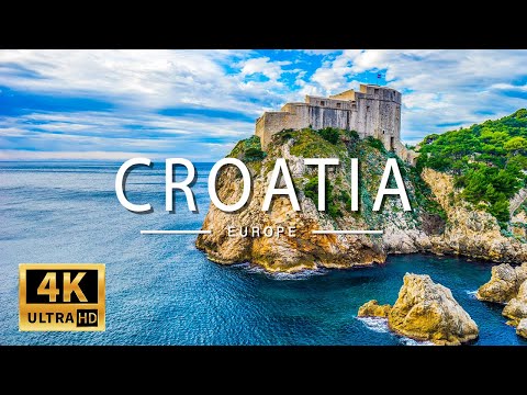 FLYING OVER CROATIA (4K UHD) - Relaxing Music Along With Beautiful Nature Videos - 4K Video Ultra HD