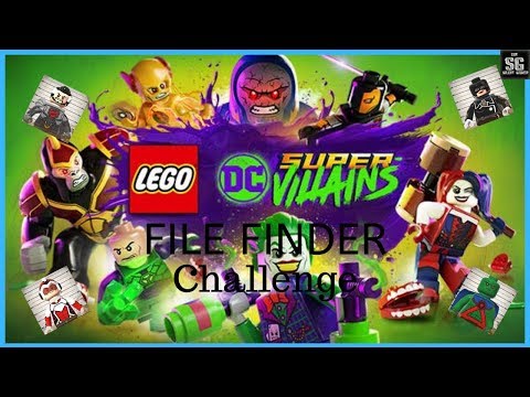 LEGO DC SUPERVILLAINS CHALLENGES - PART 1: File Finder