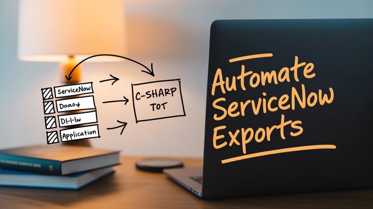 How to Export Data from ServiceNow (Programatically) | Servicenow Platform Fundamentals