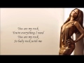 Beyoncé You Are My Rock Lyrics Video